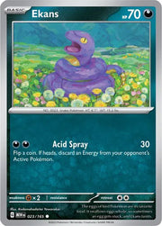 Ekans 023/165 · Normal (SV: 151)