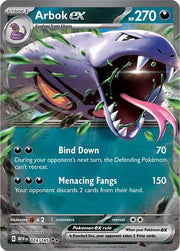 Pokemon Arbok ex Double Rare 024/165