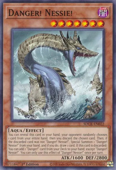 Danger! Nessie! SDCK-EN022 (Structure Deck: The Crimson King)