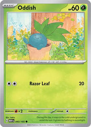Oddish 043/165 · Normal (SV: 151)