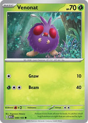 Venonat 048/165 · Normal (SV: 151)