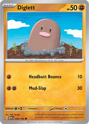 Diglett 050/165 · Normal (SV: 151)
