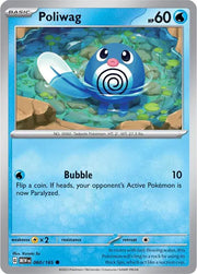 Poliwag 060/165 · Reverse Holofoil (SV: 151)