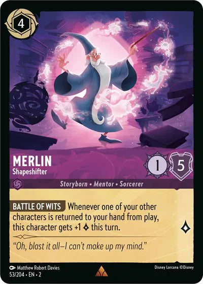 Merlin - Shapeshifter 53/204 · Normal (Rise of the Floodborn)