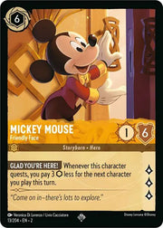 Mickey Mouse - Friendly Face 13/204 · Normal (Rise of the Floodborn)