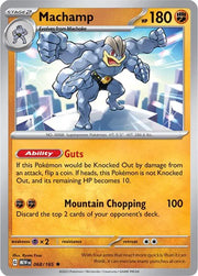 Machamp 068/165 · Holofoil (SV: 151)