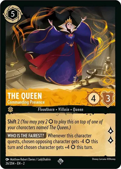 The Queen - Commanding Presence 26/204 · Normal (Rise of the Floodborn)