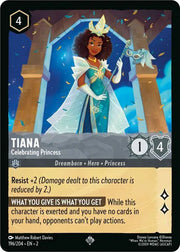 Tiana - Celebrating Princess 196/204 · Normal (Rise of the Floodborn)