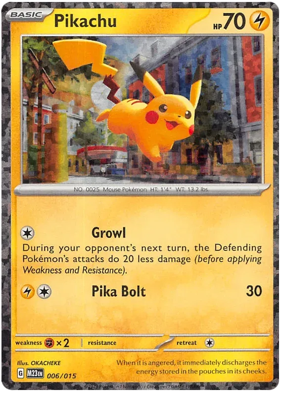 Pikachu 006/015 · Holofoil (McDonald's Promos 2023)