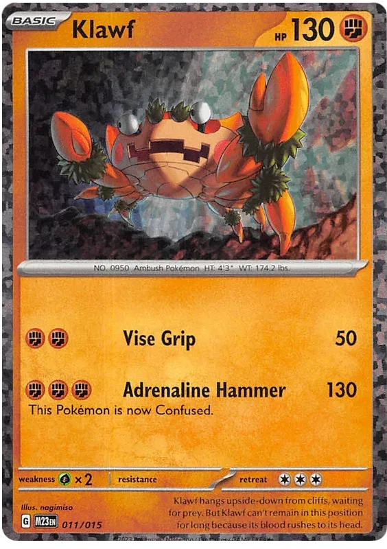 Klawf 011/015 · Holofoil (McDonald's Promos 2023)