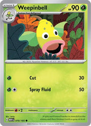 Weepinbell 070/165 · Normal (SV: 151)