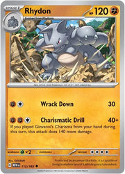 Rhydon 112/165 · Normal (SV: 151)