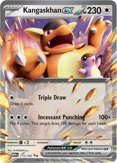 Kangaskhan ex 115/165 (SV: 151)