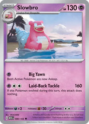 Slowbro 080/165 · Reverse Holofoil (SV: 151)