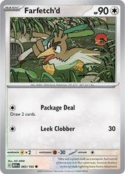 Farfetch'd 083/165 · Normal (SV: 151)