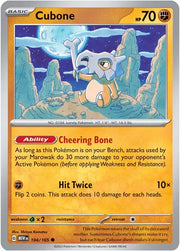 Cubone 104/165 · Normal (SV: 151)