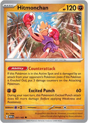 Hitmonchan 107/165 · Normal (SV: 151)