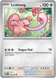 Lickitung 108/165 · Normal (SV: 151)