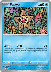 Staryu 120/165 · Normal (SV: 151)