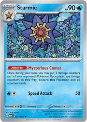 Starmie 121/165 · Holofoil (SV: 151)