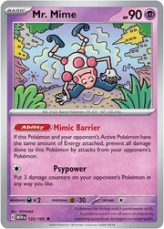 Mr. Mime 122/165 · Holofoil (SV: 151)