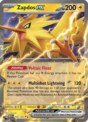 Zapdos ex 145/165 · Holofoil (SV: 151)