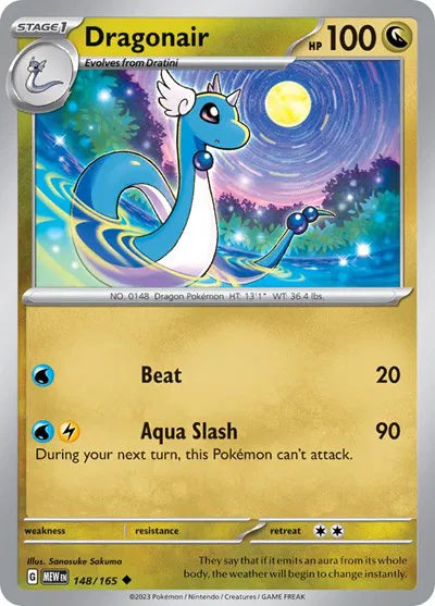 Dragonair 148/165 · Normal (SV: 151)