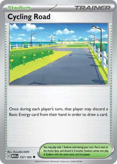 Cycling Road 157/165 · Normal (SV: 151)