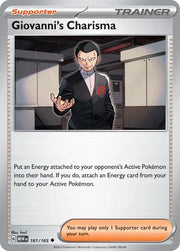 Giovanni's Charisma 161/165 · Normal (SV: 151)