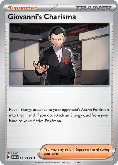 Giovanni's Charisma 161/165 · Normal (SV: 151)