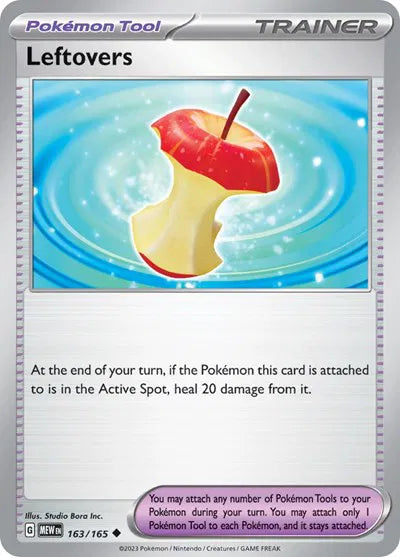 Leftovers 163/165 · Reverse Holofoil (SV: 151)