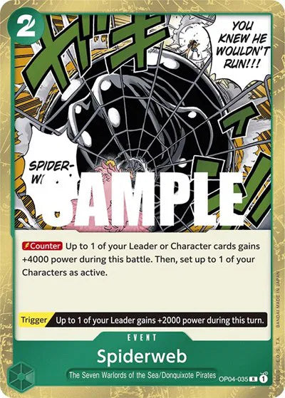 Spiderweb OP04-035 (Kingdoms of Intrigue)