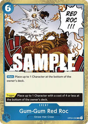 Gum-Gum Red Roc OP04-056 (Kingdoms of Intrigue)