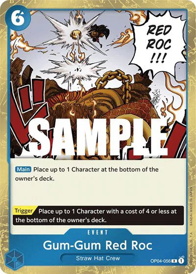 Gum-Gum Red Roc OP04-056 (Kingdoms of Intrigue)