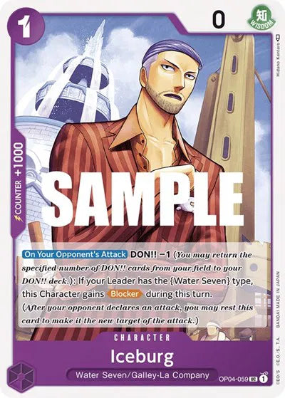 Iceburg OP04-059 · Normal (Kingdoms of Intrigue)
