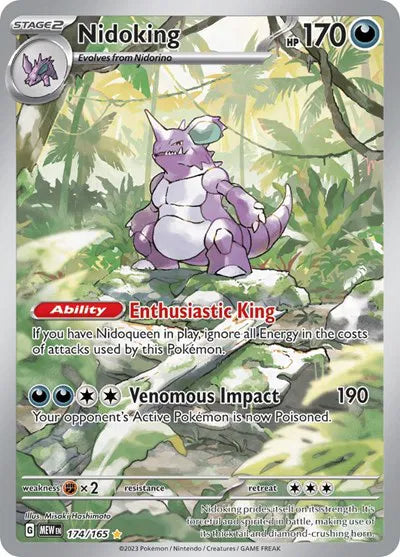 Nidoking 174/165 (SV: 151)