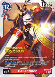 Gallantmon (2023 Regionals Participant) BT12-018 SR (Across Time)