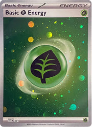 Basic Grass Energy (Cosmos Holo) 001 · Holofoil (SV: 151)
