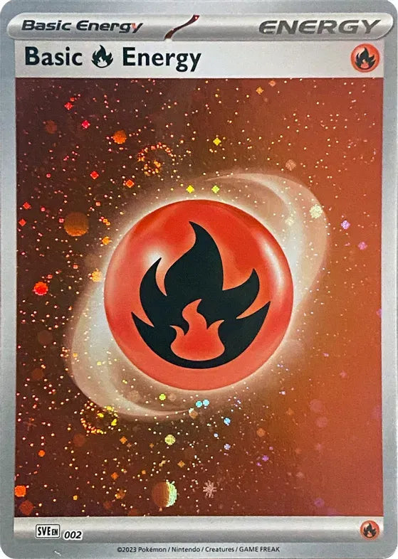 Basic Fire Energy (Cosmos Holo) 002 (SV: 151)