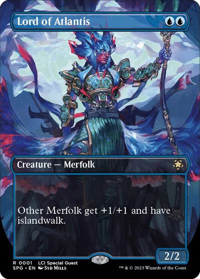 Lord of Atlantis (Borderless) 1 · Foil (Special Guests)