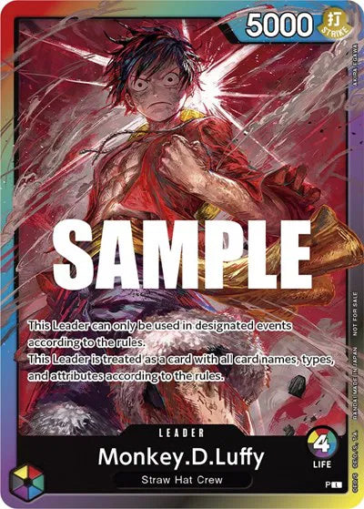 Monkey.D.Luffy (Leader Pack) (Sealed Battle 2023 Vol. 1) (One Piece Promotion Cards)