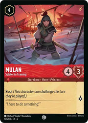 Mulan - Soldier in Training 117/204 · Normal (Rise of the Floodborn)