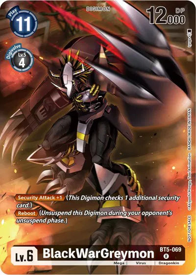 BlackWarGreymon (Tamer Party Pack -The Beginning-) BT5-069 R (Battle of Omni)