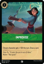 Improvise 99/204 · Cold Foil (Rise of the Floodborn)