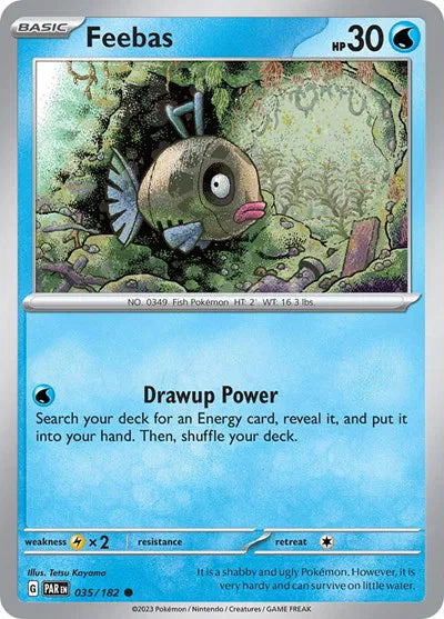 Feebas 035/182 · Normal (Paradox Rift)