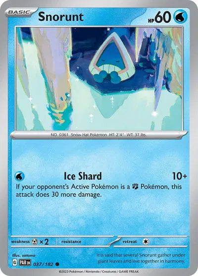 Snorunt 037/182 · Normal (Paradox Rift)
