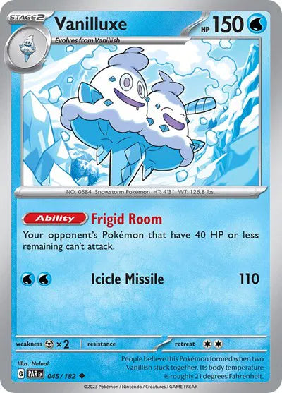 Vanilluxe 045/182 · Normal (Paradox Rift)