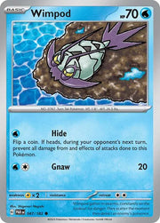 Wimpod 047/182 · Reverse Holofoil (Paradox Rift)