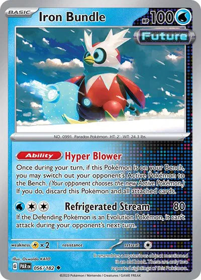 Iron Bundle 056/182 · Reverse Holofoil (Paradox Rift)