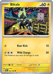 Blitzle 062/182 · Reverse Holofoil (Paradox Rift)